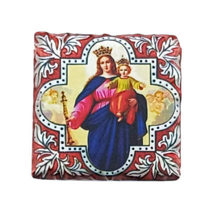 Calamita in resina cm. 6x6 - vari soggetti - confezione da 6 pezzi