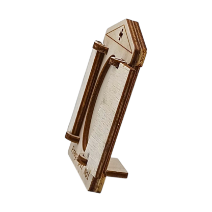 Quadretto con calamita casetta cm. 7x5 - vari soggetti - confezione da 6 pezzi - immagine 2