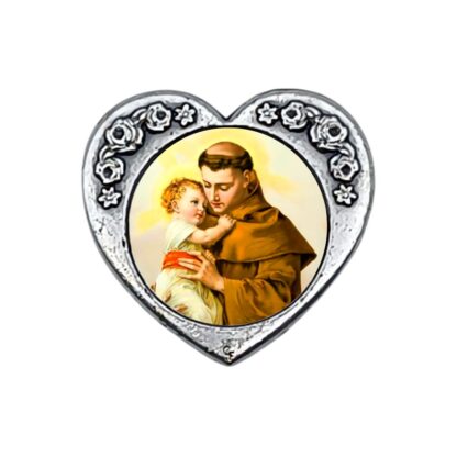 Calamita in metallo cuore cm. 3x3 - vari soggetti - confezione da 12 pezzi - immagine 11