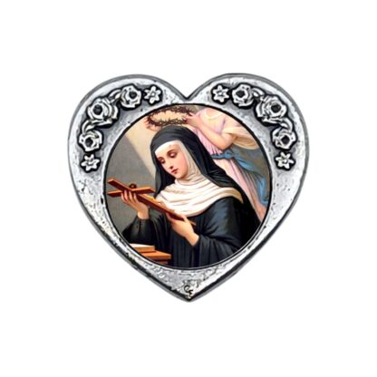 Calamita in metallo cuore cm. 3x3 - vari soggetti - confezione da 12 pezzi - immagine 6
