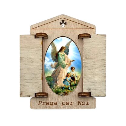 Quadretto con calamita casetta cm. 7x5 - vari soggetti - confezione da 6 pezzi - immagine 5