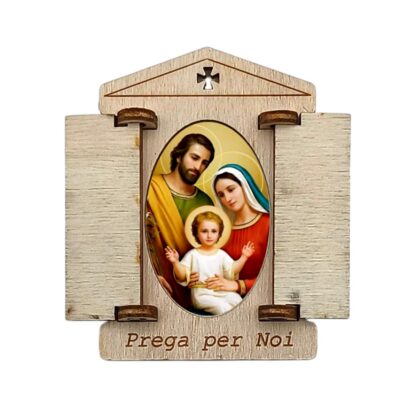 Quadretto con calamita casetta cm. 7x5 - vari soggetti - confezione da 6 pezzi - immagine 10