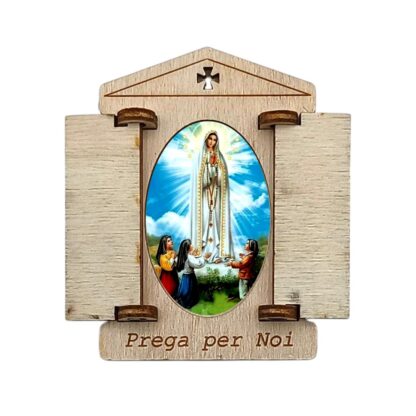 Quadretto con calamita casetta cm. 7x5 - vari soggetti - confezione da 6 pezzi - immagine 9