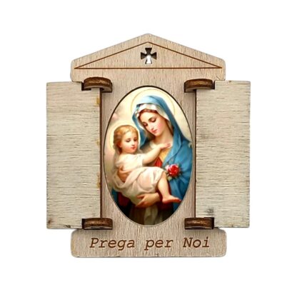 Quadretto con calamita casetta cm. 7x5 - vari soggetti - confezione da 6 pezzi - immagine 6