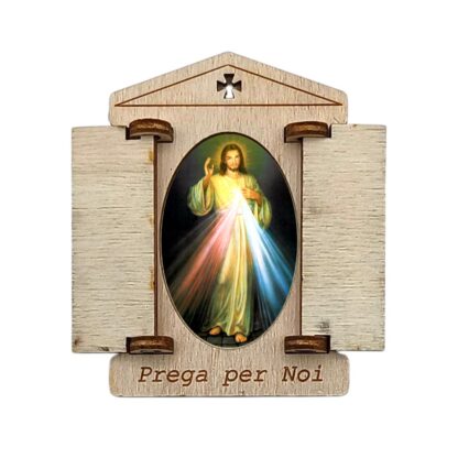 Quadretto con calamita casetta cm. 7x5 - vari soggetti - confezione da 6 pezzi - immagine 7