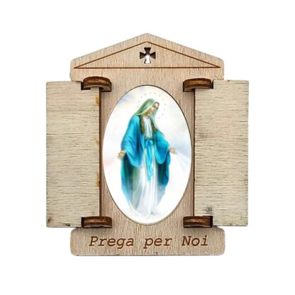 Quadretto con calamita casetta cm. 7x5 - vari soggetti - confezione da 6 pezzi - immagine 17