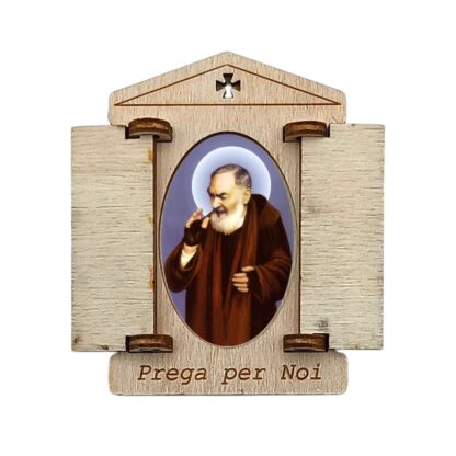 Quadretto con calamita casetta cm. 7x5 - vari soggetti - confezione da 6 pezzi - immagine 15