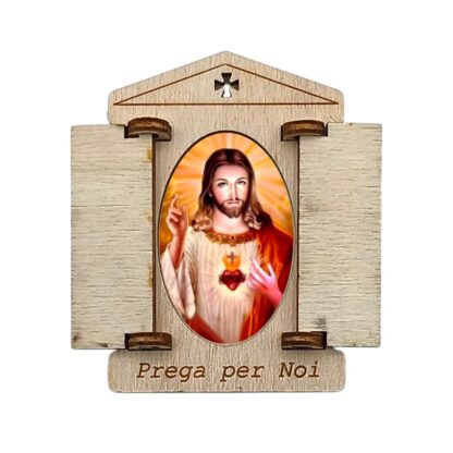 Quadretto con calamita casetta cm. 7x5 - vari soggetti - confezione da 6 pezzi - immagine 14
