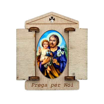 Quadretto con calamita casetta cm. 7x5 - vari soggetti - confezione da 6 pezzi - immagine 13
