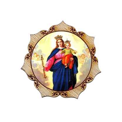 Calamita in legno cm. 3,5 - soggetti vari - confezione da 12 pezzi - immagine 5